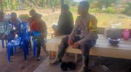 Dekat dengan Warga, Polsek Sebangki Laksanakan Patroli Humanis