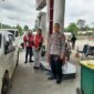 Polsek Mandor Intensifkan Patroli Siang, Ciptakan Rasa Aman di Area SPBU