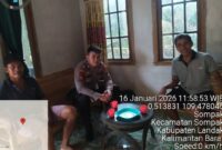 Tingkatkan Keamanan Lingkungan, Personel Subsektor Sompak Aktif Sambangi Warga