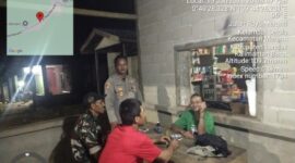 Patroli Malam Intensif, Polsek Meranti Ajak Warga Aktif Jaga Kamtibmas