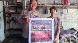 Polsek Kuala Behe Turun Langsung Beri Edukasi Pencegahan Karhutla ke Warga