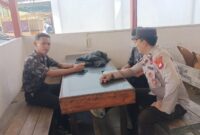 Polsek Menjalin Gencarkan Patroli Sambang di Desa Sepahat, Pererat Hubungan dengan Warga
