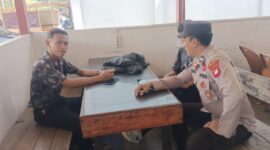 Polsek Menjalin Gencarkan Patroli Sambang di Desa Sepahat, Pererat Hubungan dengan Warga