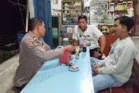 Polsek Mandor Tingkatkan Patroli Malam Humanis Demi Kamtibmas Aman