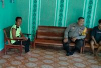 Bhabinkamtibmas Polsek Sebangki Bangun Keakraban Lewat Silaturahmi Warga