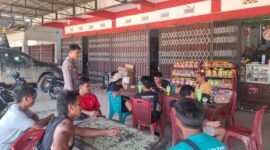 Polsek Kuala Behe Laksanakan Patroli Kamtibmas, Sambangi Pertokoan dan Objek Vital