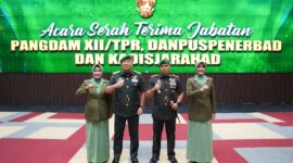 Sertijab Pangdam XII/Tpr, Mayjen TNI Novi Rubadi Sugito Resmi Jabat Pangdam
