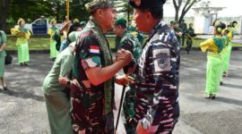 Sinergi TNI di Bumi Khatulistiwa, Dankodaeral XII Sambut Kedatangan Pangdam XII/Tanjungpura