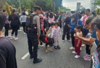 Unit K9 Polda Kalbar Perkuat Keamanan dan Edukasi Publik di Car Free Day