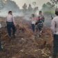 Cegah Karhutla Meluas, Polresta Pontianak Turun Langsung Pantau Titik Api