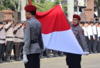 Upacara Hari Kesadaran Nasional 2026 di Polresta Pontianak Berlangsung Khidmat