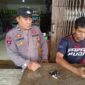 Jaga Keamanan Lingkungan, Personel Polsek Kuala Behe Sambangi Warga