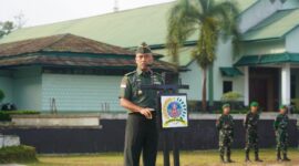 Kasrem 121/Abw Ingatkan Prajurit Bersyukur dan Tingkatkan Kepedulian Satuan