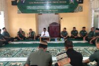 Kodim 1202/Skw Gelar Isra Mi’raj 1447 H, Tanamkan Nilai Akhlak Mulia Prajurit TNI