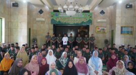 Korem 121/Abw Gelar Isra Mi’raj 1447 H, Perkuat Iman dan Profesionalisme Prajurit