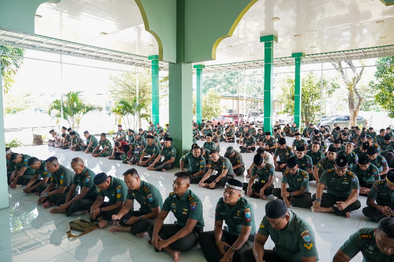 Makna Isra Mi’raj, Pangdam XII/Tpr Dorong Prajurit Berakhlak Mulia