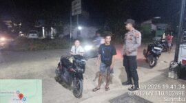 Patroli Malam Humanis, Polisi Air Besar Sapa Warga Demi Keamanan