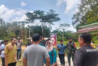 Babinsa Temajuk Dampingi BNPP RI Tinjau Wilayah Perbatasan RI–Malaysia