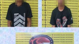 Polres Ketapang Tangkap 3 Pria di Air Upas Terkait Narkoba Jenis Sabu