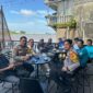 Kapolsek Ketapang Perkuat Kamtibmas Lewat Ngopi Santai Bersama Camat