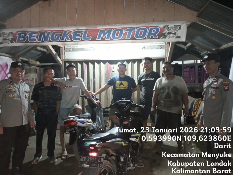 Patroli Malam Diperkuat, Polsek Menyuke Fokus Jaga Keamanan Warga