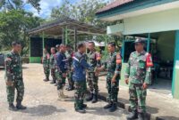 Danrem 121/Abw Sambangi Koramil 12 Parindu, Apresiasi Peran Babinsa di Sanggau