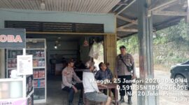 Patroli Preventif Polsek Menyuke Ajak Warga Aktif Jaga Lingkungan Tetap Aman
