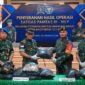Upaya Penyelundupan Ganja 12,29 Kg di Perbatasan Digagalkan, Danrem 121/Abw Terima Hasil Operasi