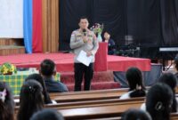 Kapolres Sintang Ajak Mahasiswa STT Khatulistiwa Aktif Jaga Keharmonisan Sosial