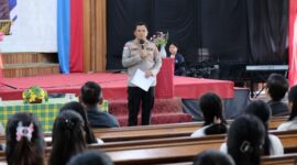 Kapolres Sintang Ajak Mahasiswa STT Khatulistiwa Aktif Jaga Keharmonisan Sosial