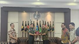 Pangdam XII/Tanjungpura Terima Kunjungan Kehormatan Direksi PT Antam di Makodam