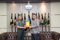 Pangdam XII/Tanjungpura Sambut Audiensi Bank Mandiri Kalbar, Bahas Sinergi Strategis