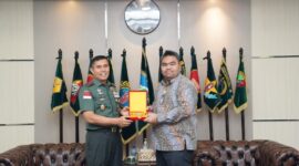 Pangdam XII/Tanjungpura Sambut Audiensi Bank Mandiri Kalbar, Bahas Sinergi Strategis