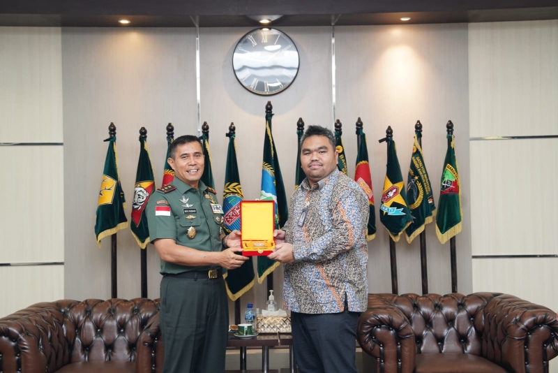 Pangdam XII/Tanjungpura Sambut Audiensi Bank Mandiri Kalbar, Bahas Sinergi Strategis