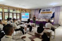 Kodim 1209/Bengkayang Berikan Pembekalan Bela Negara kepada Pengurus OSIS SMAN 1 Sungai Raya