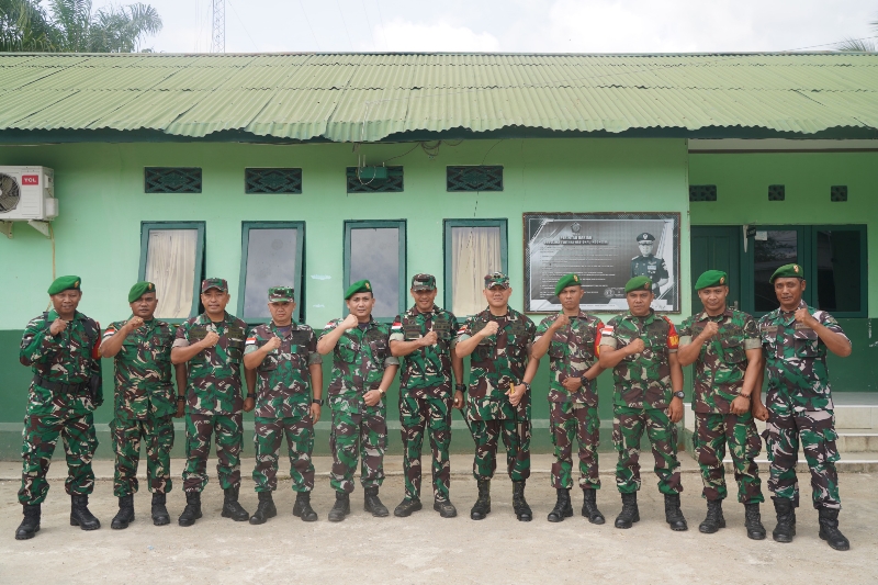 Kunjungan Kerja Danrem 121/Abw ke Koramil Sintang, Perkuat Peran Babinsa di Wilayah