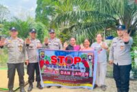 Sat Binmas Polres Melawi Kampanyekan Stop Karhutla Lewat Patroli Dialogis