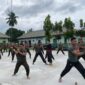 Latihan Pencak Silat Militer Perkuat Ketangguhan Prajurit Kodim 1204/Sanggau