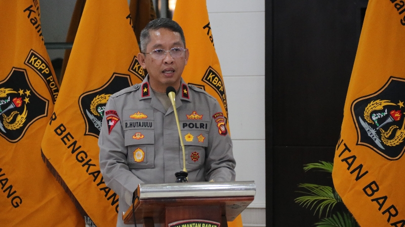 Wakil Kepala Kepolisian Daerah Kalimantan Barat (Wakapolda Kalbar), Brigjen Pol Roma Hutajulu, S.I.K., M.Si.,