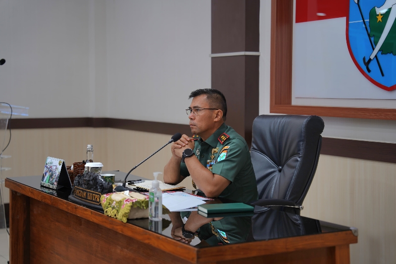 Panglima Kodam XII/Tanjungpura, Mayjen TNI Novi Rubadi Sugito, S.I.P., M.Si..