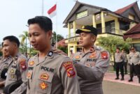 Waka Polres Ketapang Pimpin Gaktiblin, Tingkatkan Disiplin Personel Polri