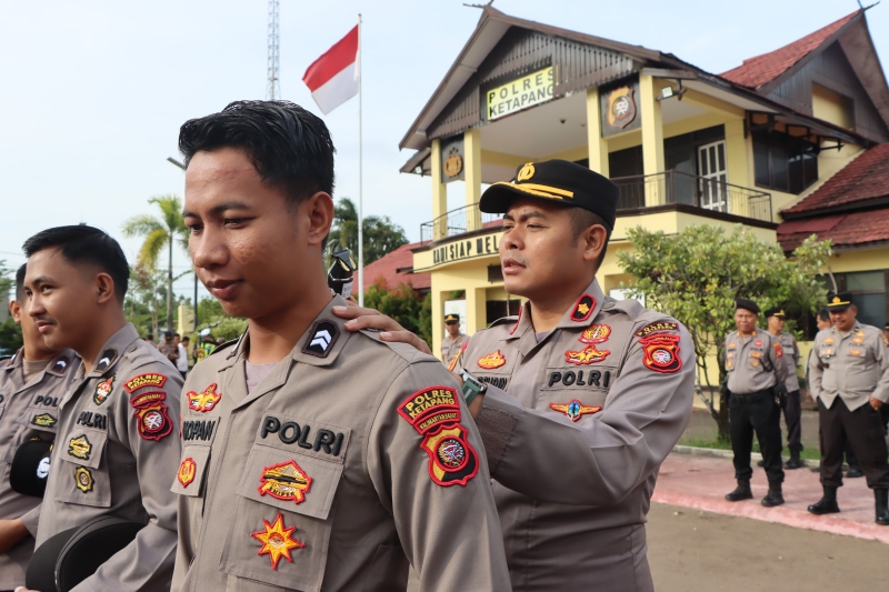 Waka Polres Ketapang Pimpin Gaktiblin, Tingkatkan Disiplin Personel Polri