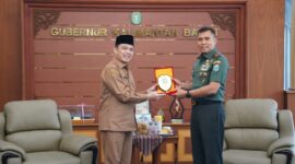 Rajut Harmoni Lintas Sektor, Pangdam XII/Tpr Temui Gubernur dan Forkopimda Kalbar