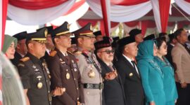 Kapolda Kalbar Hadiri Upacara HUT Ke-69 Pemprov Kalbar, Perkuat Sinergi Daerah