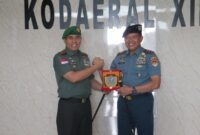 Perkuat Sinergi TNI di Kalbar, Pangdam XII/Tpr Kunjungi Markas Kodaeral XII