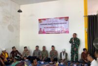 Sinergi TNI-Polri Terjaga, Koramil 07/Teluk Keramat Hadiri Pisah Sambut Kapolsek