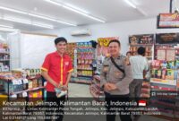 Patroli Humanis Polsubsektor Jelimpo, Polisi Ajak Warga Jaga Kamtibmas