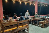 Patroli Dialogis Malam Polsek Mandor, Cegah Kejahatan dan Jaga Kamtibmas