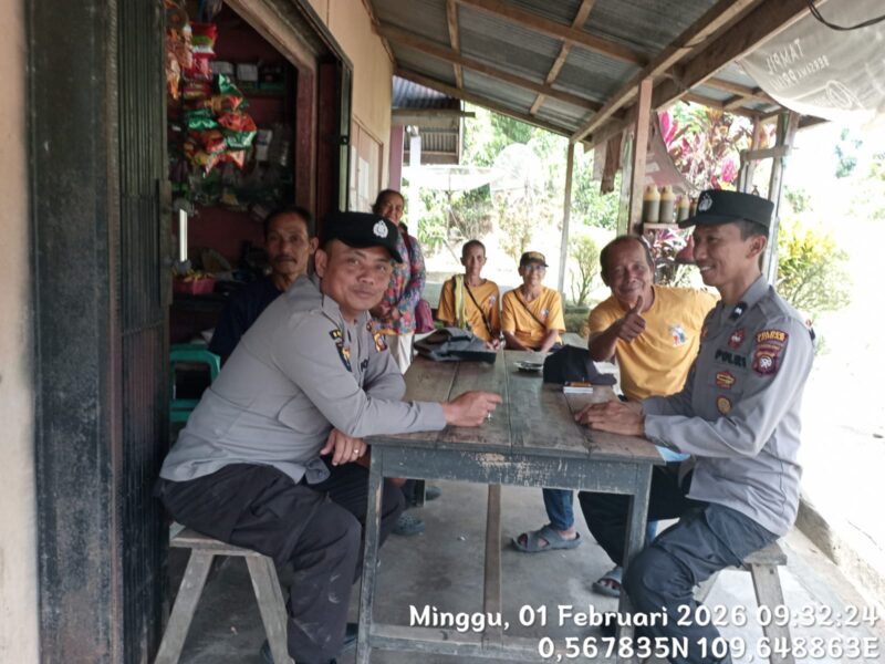 Patroli Siang Samapta Polsek Menyuke, Jaga Kamtibmas Tetap Aman