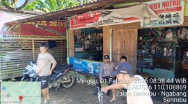 Patroli Siang Polsek Air Besar, Polisi Menyapa Warga dan Tebar Rasa Aman